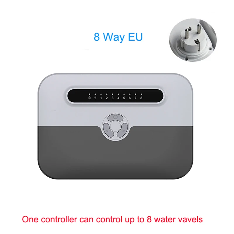 Smart Garden Watering Timer WiFi Irrigation Controller 4/6/8-way Irrigation Water Solenoid Valve Programmable Drip Water Systems