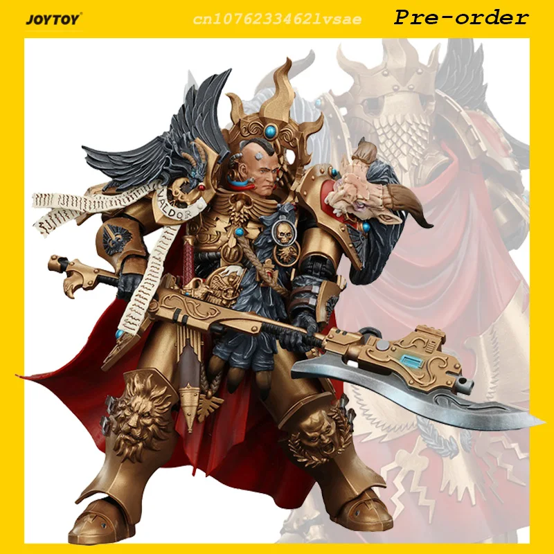 [Pre-Sale] JOYTOY Constantin Valdor 1/18 Action Figure Warhammer 40K Captain-General of the Legio Custodes Anime Figure Doll Toy