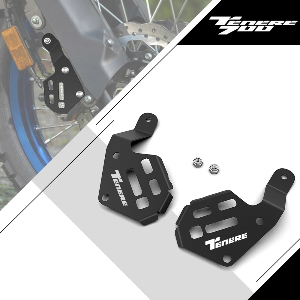 

New Tenere 700 Front Brake Caliper Guards Cover Protector For YAMAHA TENERE 700 World Raid XTZ700 XTZ 700 Motorcycle Accessories