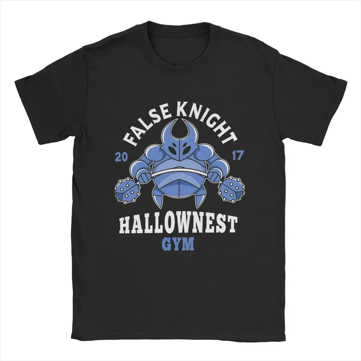 Hollow Knight False Knight Gym T-Shirt Men Funny Cotton Tees O Neck Short Sleeve T Shirt Party Clothing