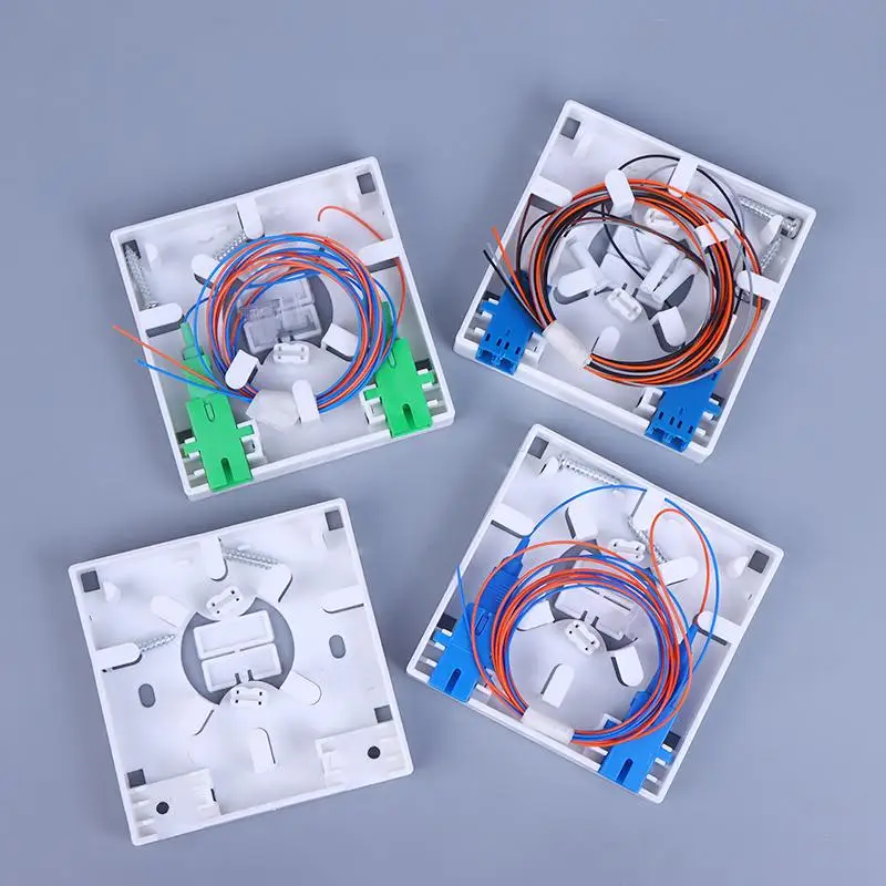 

86 2 Optical Junction Optic Splice SC LC Core Combination Information Panels Terminal Adapter Fiber Box High Quality Durable