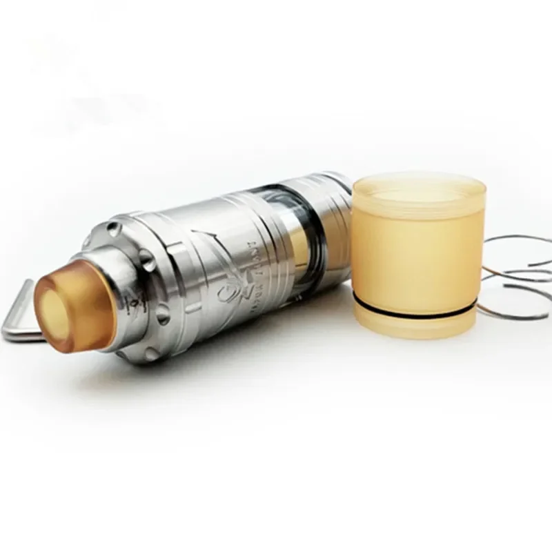 蒸気ジャイアント V6S RTA 再構築可能なアトマイザー 23 ミリメートル 5.5 ミリリットル 7 ミリリットル 316SS エアフロー調整可能なシングルコイルビルド Vape タンク VS Taifun GTIV rta