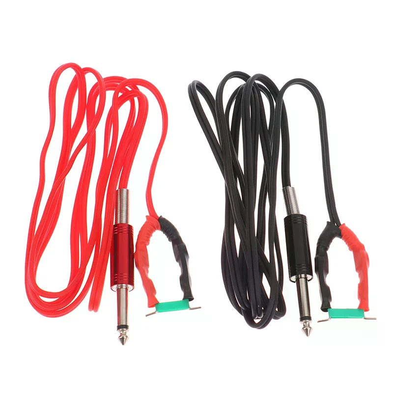 

Tattoo Clip Cord Hook Line Power Tattoo Cable For Tattoo Machine/Gun Foot Pedal Switch Power Supply Accessory 1.8M