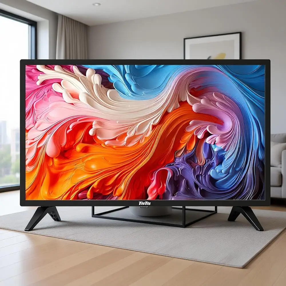 24 Inch 720P HD Smart TV with HDMI, Dolby Audio, Voice Remote, Stream Live