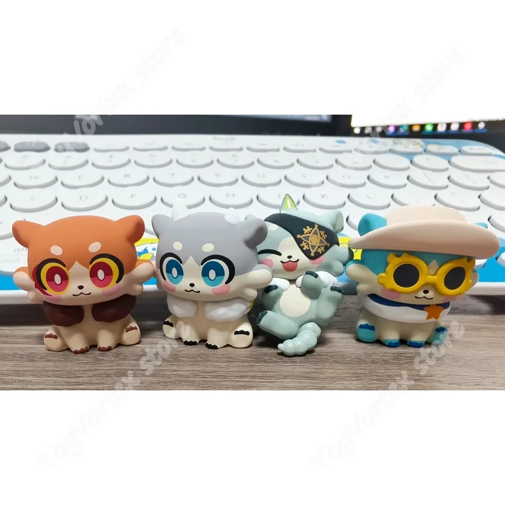มีสินค้าในสต็อก [ของแท้] Honkai Star Rail Awoo Awoo Chimera Mini Blind Box ของสะสม ของตกแต่ง การ์ตูน ของขวัญฮาโลวีน