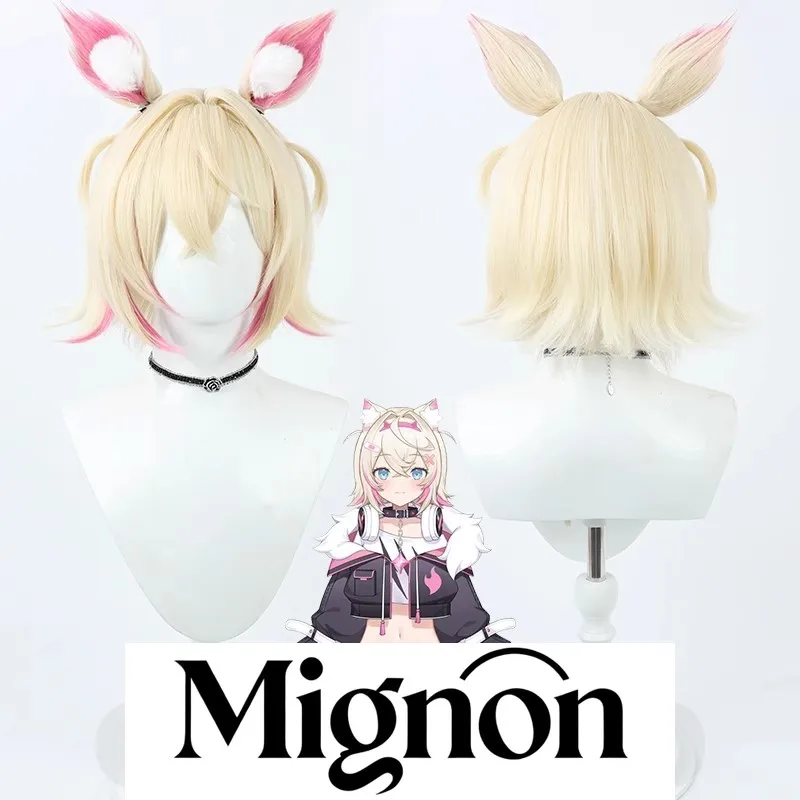 

Hololive Mococoa Absskülard парик для косплея Подарок на Хэллоуин