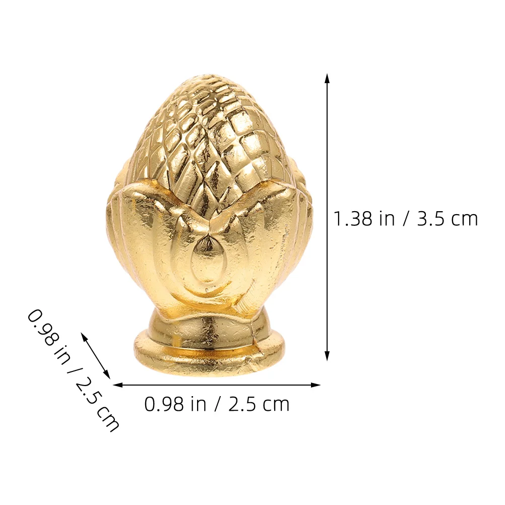 

8pcs Finial Light Screw Caps Finials For Lamps Harp Finial Shade Holder Decorative Lamp Shades Lamp Accessories