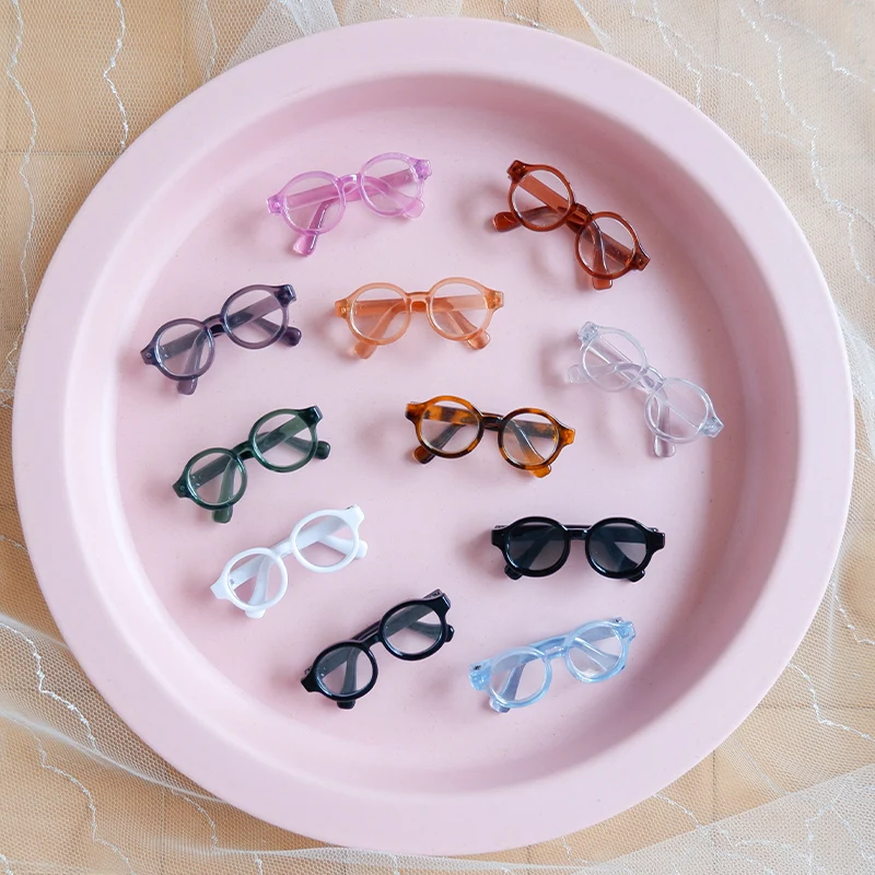 Baby Glasses OB11 6 Glasses Baby Sunglasses 6 12/8 BJD Doll Photo Props Doll Accessories