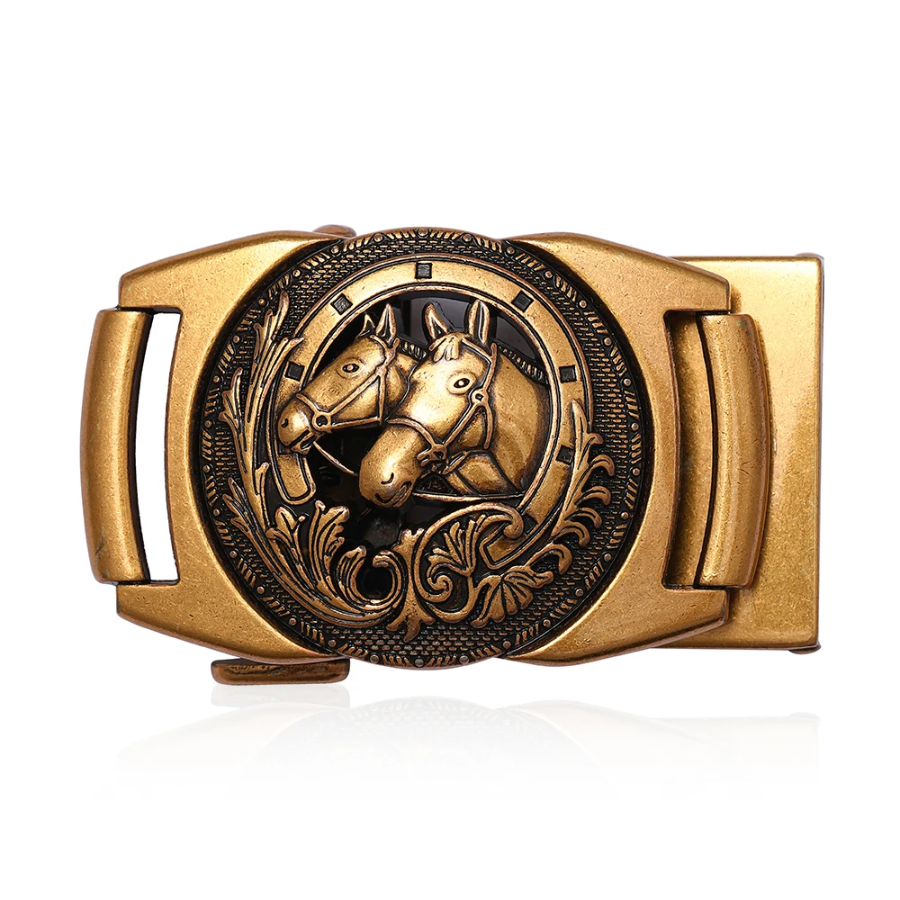 Western cowboy style animal versatile casual trend men's belt buckle