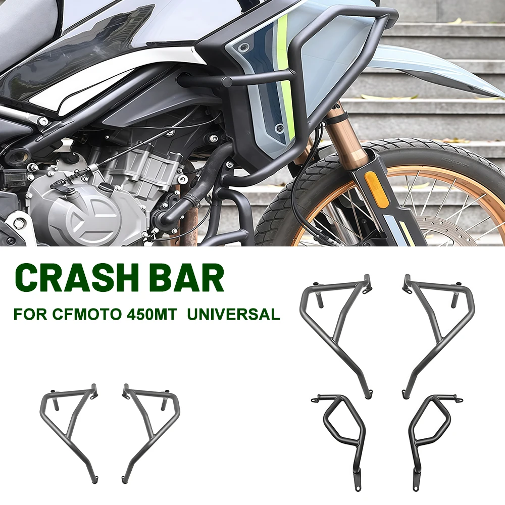 Motorcycle Side Frame Guard Cover Frame Protection Fairing Pane  For Spring Breeze 450MT Anti-fall Bumper Modified Accessories