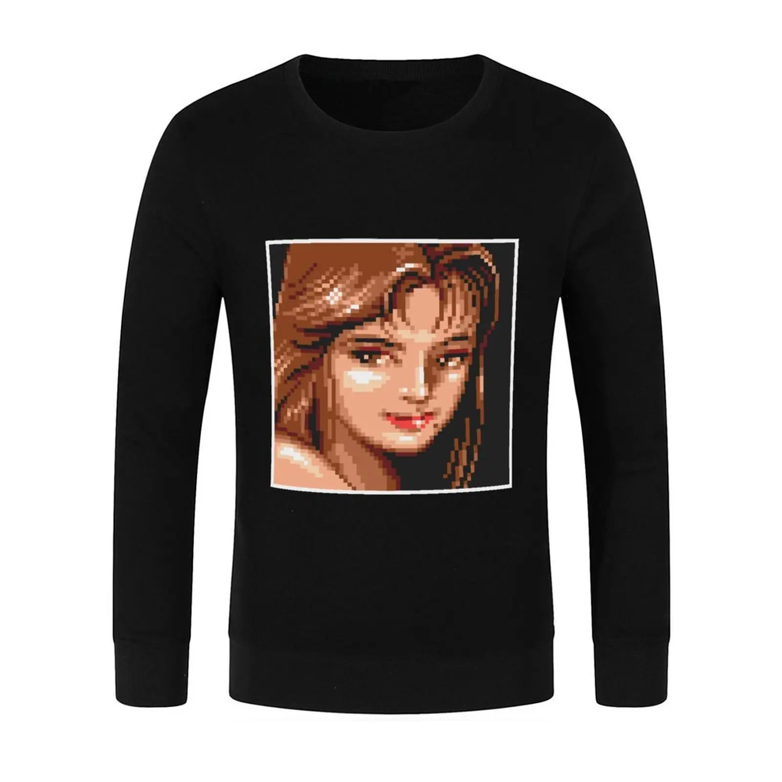 Streets of Rage Blaze Fielding Portrait Pullover mens clothes autumn clothes winter clothes new in hoodies & sweat-shirt