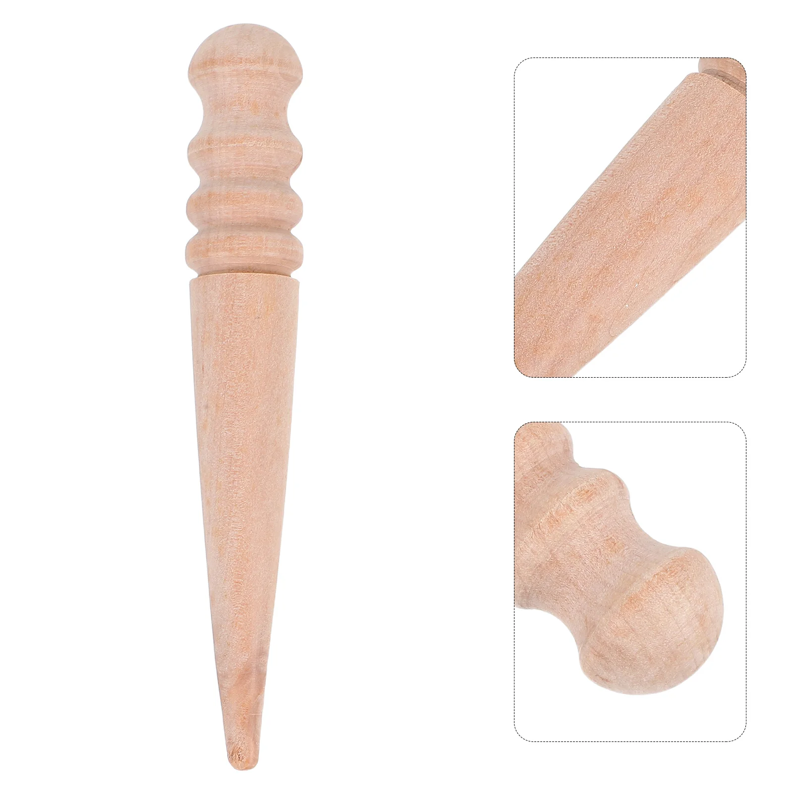 Mini strumento per semina da giardino Spaziatura manuale in legno Foro per punzonatura Dibber Strumenti da giardino piccoli Piantare Forniture per semina Riutilizzabili ergonomici