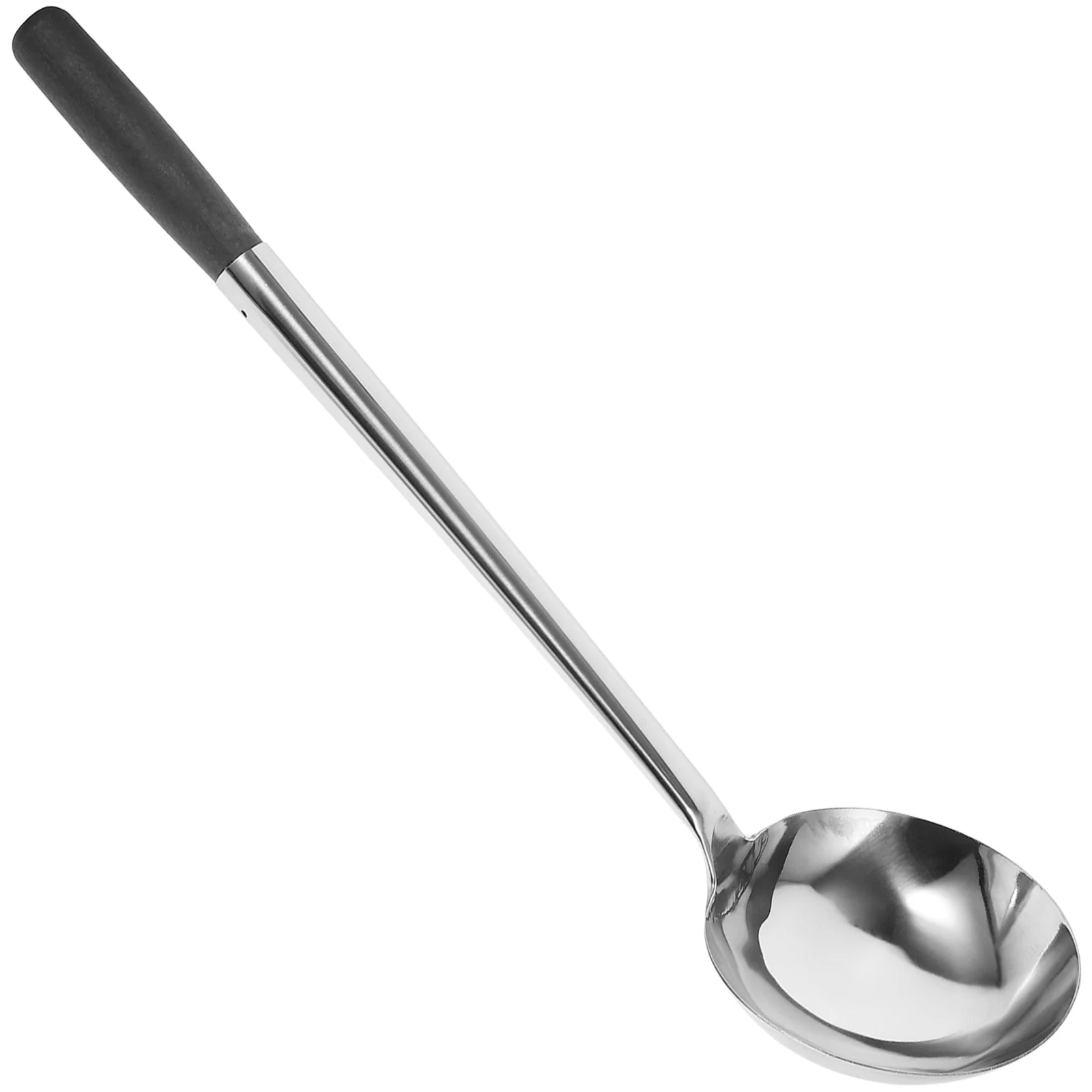 

Stainless Steel Frying Spoon Serving Spoons for Parties Kitchen Cooking Utensils Small Soup Long Handle Metal Large Ladle