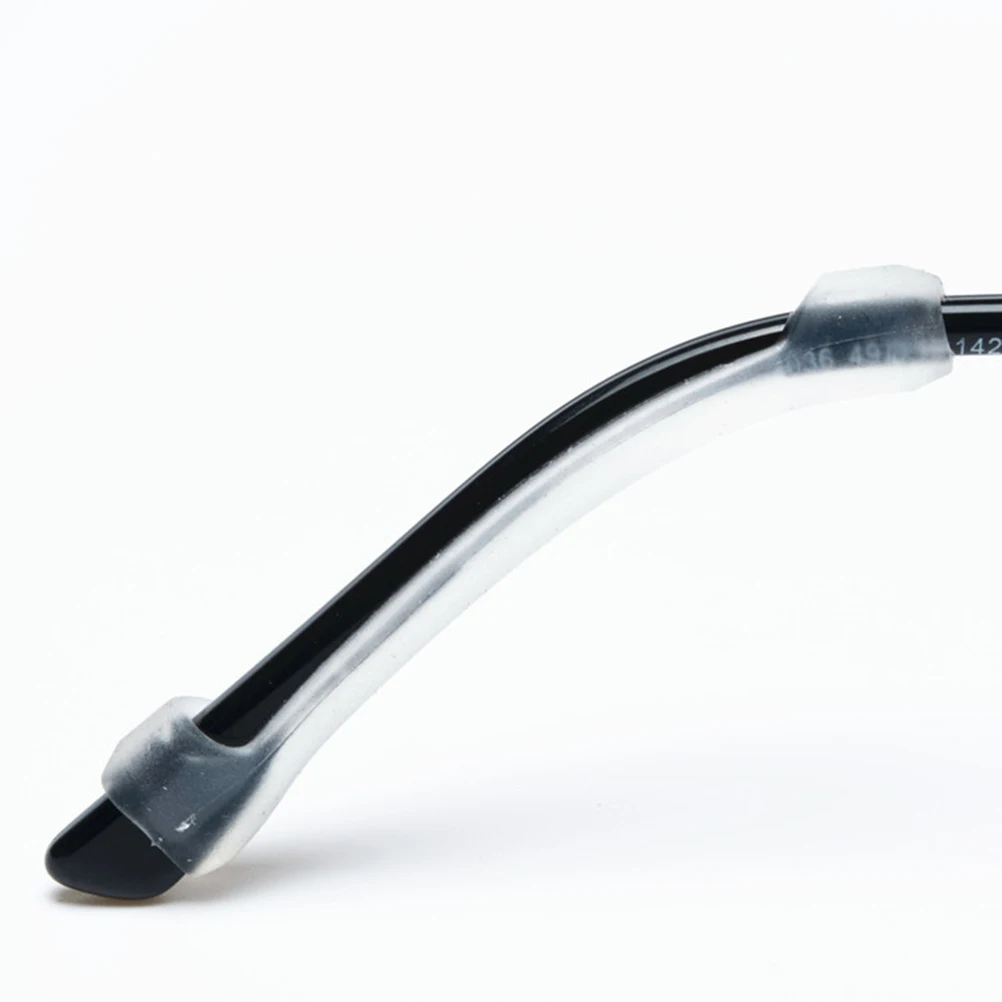 

Anti-slip Silicone Ear Hooks Soft Covers Fit Most Glasses Legs Lightweight Sports Daily Outdoor Use Protective Gear