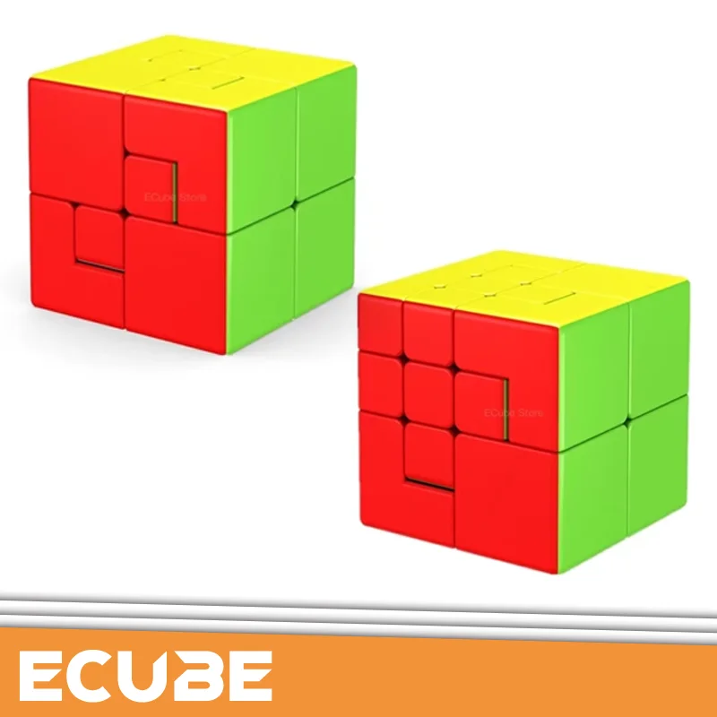 [ECube] MoYu MeiLong Magic Cubes 3x3x3 Puppet Stickerless Cubing Classroom Puzzle 3x3 Puppet 1 2 Professional Educational Toy