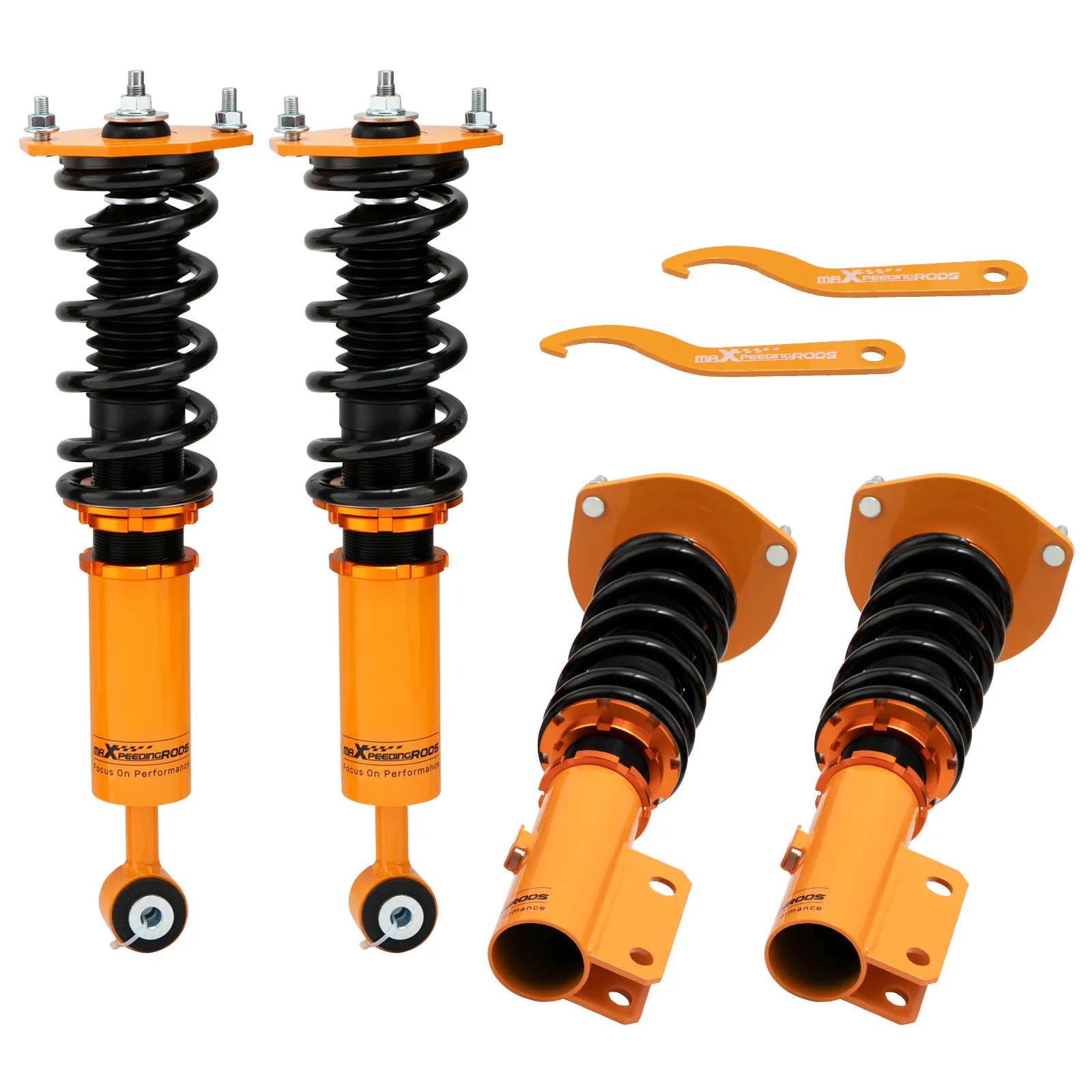 MaXpeedingrods Adjustable Coilovers Shocks Strut For MITSUBISHI 3000GT FWD 91-99	 Coilovers Shock Absorber