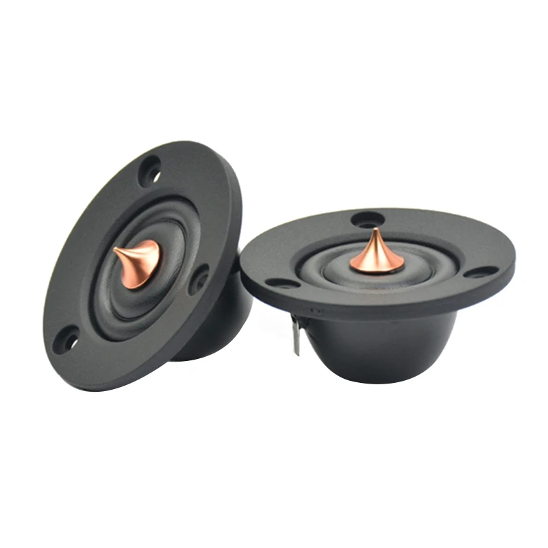 

2Pcs 2Inch 6 Ohm 30W Silk Treble Film Tweeter Speaker Unit Car Speaker Professional Hifi Horn Loudspeaker