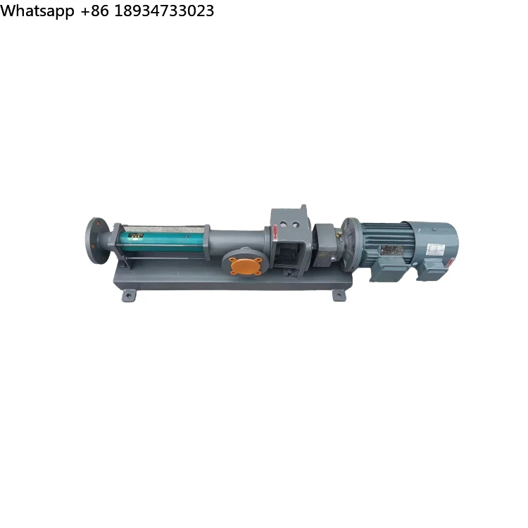 Slurry Sludge Single Screw Pump