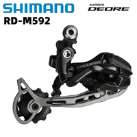 SHIMANO Deore RD-M592 9 Speed Rear Derailleur for Mountain Bike Dial 9 Speed RD M592 Bicycle Original Parts