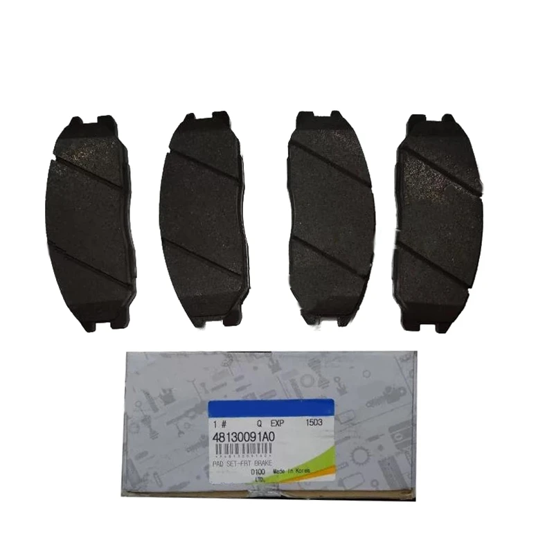 Front Brake Disc Pad Set For Ssangyong Actyon Sports Kyron Rexton 48130091A0 48130-091A0