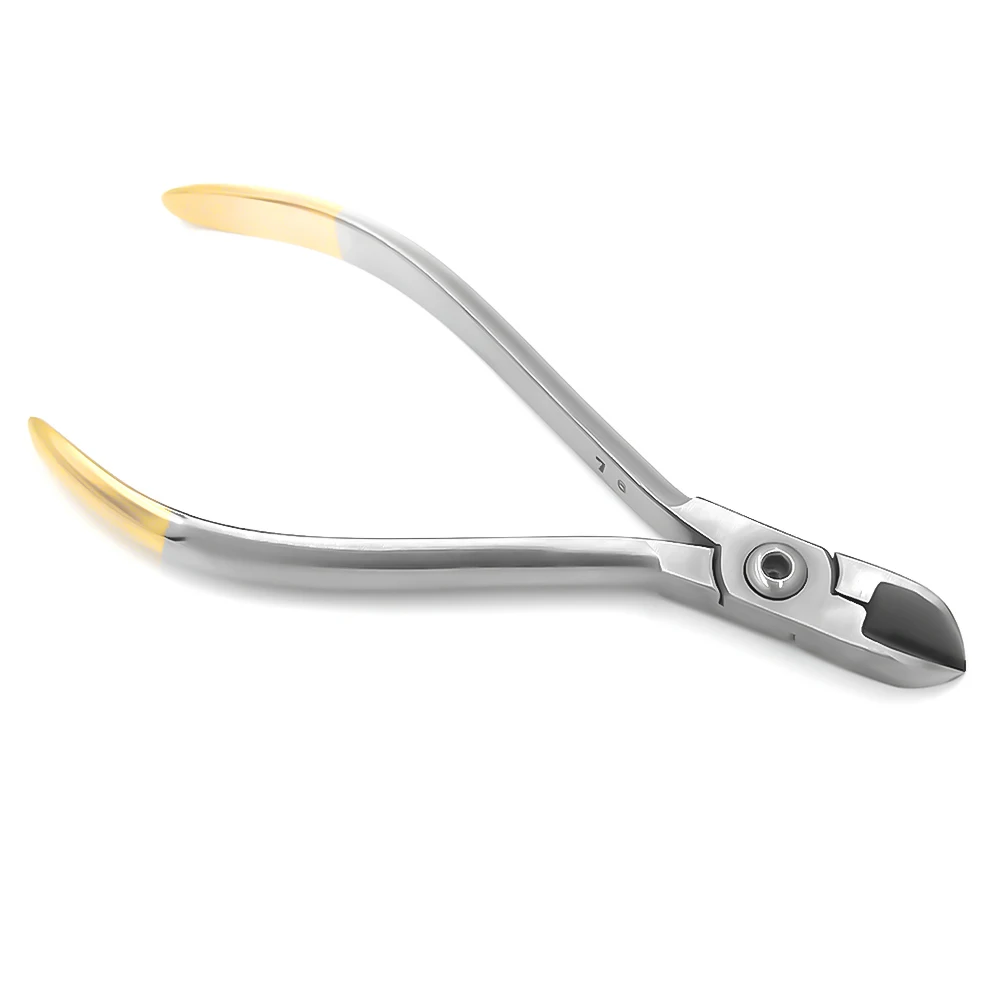 Dental Thin Wire Cutting Plier Dentist Forceps Stainless Steel Wire Filament Cutter Orthodontic Tools