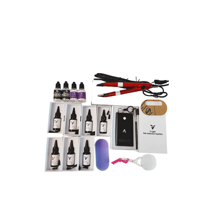 하이테크 헤어 스타일링 및 헤어 익스텐션 세트, 현재 가장 인기있는 V-라이트 헤어 익스텐션