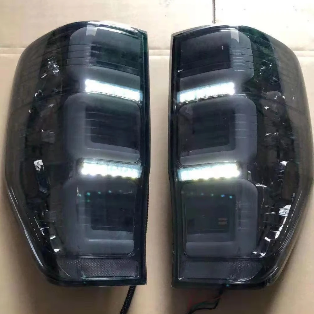 for Ford Ranger 2012-2022 Car Led Tail Light Assembly Driving Brake Reverse Lights Yellow Turn Signal Lamp Taillamp Accessories view 5