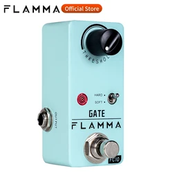 FLAMMA FC10 Noise Gate Noise Reduction Effects Guitar Pedal 2 Work Modes HARD SOFT True Bypass Full Metal Shell