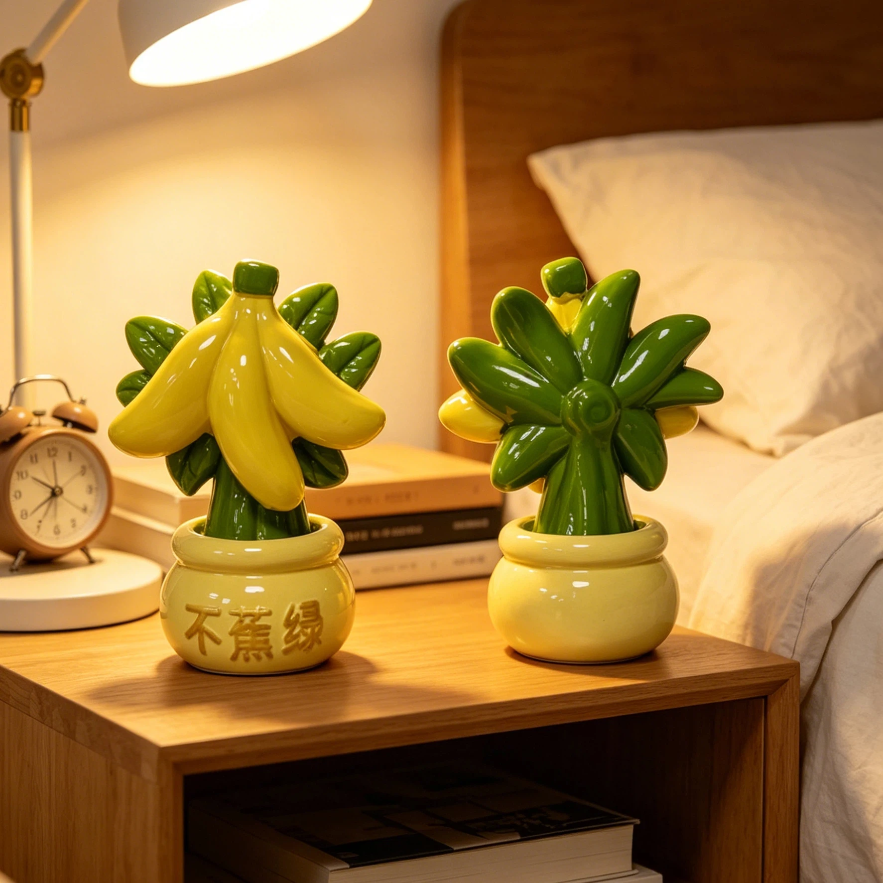1개, 녹색이 아닌 바나나 모양 레진 조각상, 귀여운  - Home Decor Exchange 리뷰 및 가격