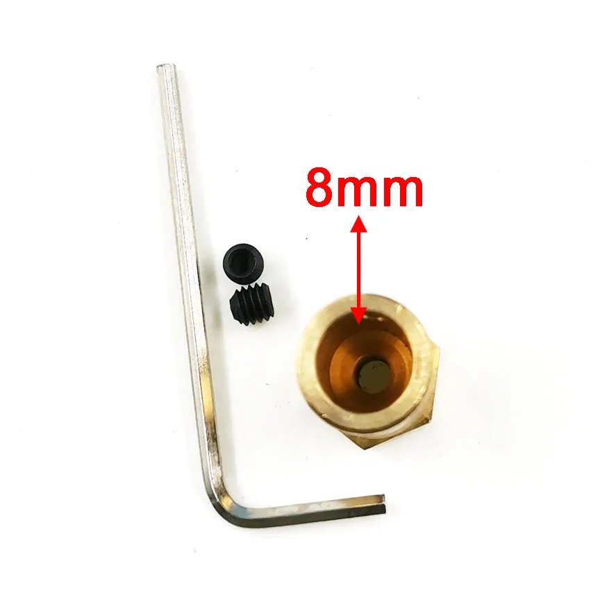 Immagine 6: Parti del robot del connettore del motore CC dell'accoppiamento dell'albero esagonale allungato in rame da 30 mm 3 mm 4 mm 5 mm 6 mm 7 mm 8 mm