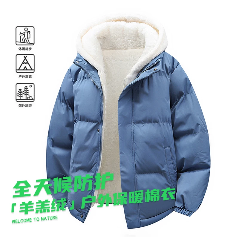 

Men Hip Hop Parka Korean Clothes Puffer Jackets Women's Winter Oversize Jacket Down Cotton Padded Coat Loose Casual Overcoat