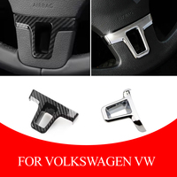 For Volkswagen VW Polo Jetta Eos Touran Golf 6 Mk6 Bora Caddy Car steering wheel decorative sequins Trim Accessories