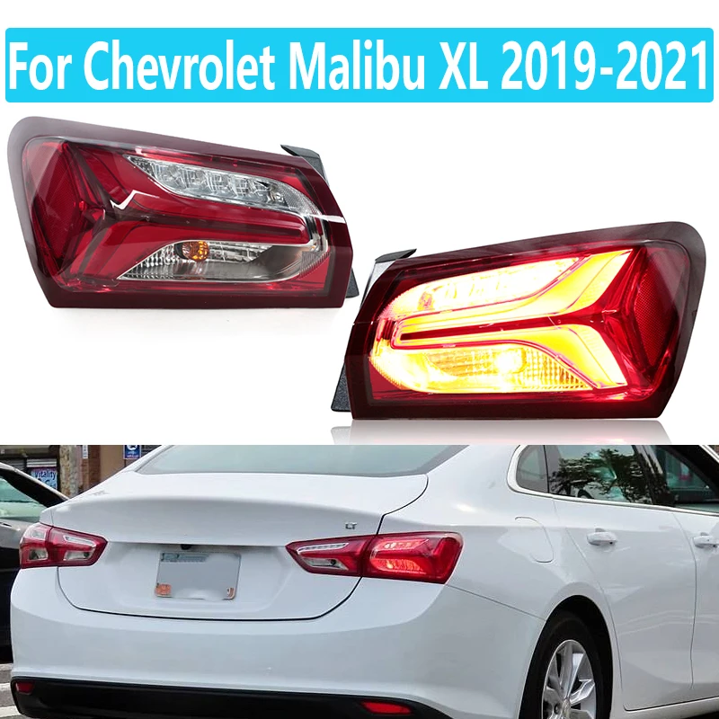 For Chevrolet Malibu XL 2019 2020 2021 Rear Outside Brake Turning warning light Taillight assembly LED Taillight Car Accessories