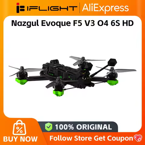 IFlight Nazgul Evoque F5 V3 O4 6S HD - 5inch Freestyle FPV Drone Quadcopter with O4 Air Unit Pro