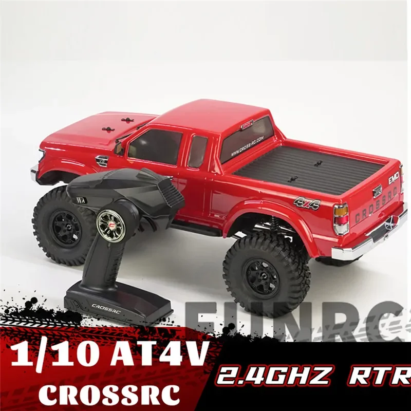 CROSSRC AT4V KIT RTR 1/10 RC Car Simulation Electric Remote Control Off-road Model Car With Differential Lock Crawler Toys Gifts