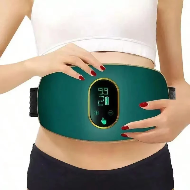 Rechargeable Body Slimming Machine Waist Belt Waist Fitness Massager Weight Loss and Body Shaping Instrument Constipation Relief