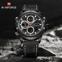 NAVIFORCE Brand Luxury Watches For Men Military Waterproof Quartz Wristwatch LED Digital Sport Male Clock Relogio Masculino 2023