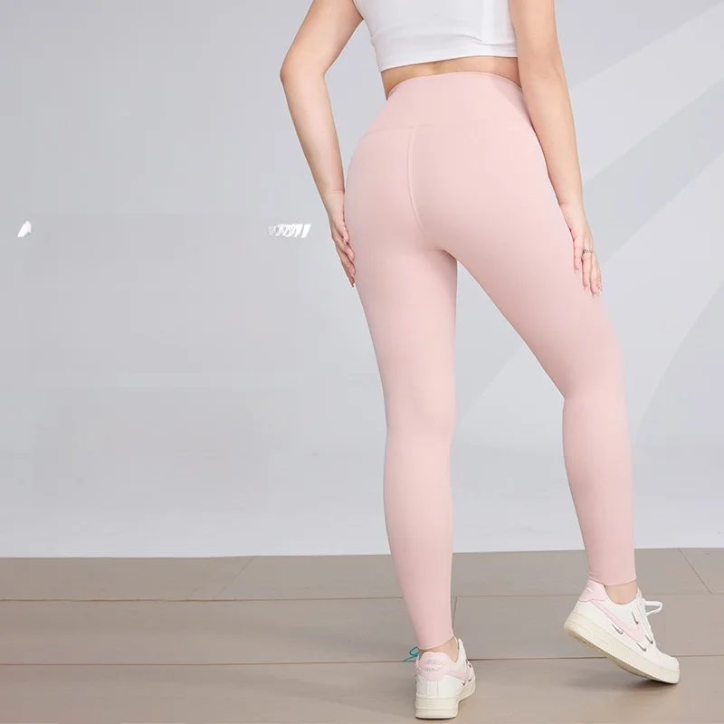 Plus Size Yoga-Hose mit hoher Taille, Damen-Oberbekleidung, Frühling und Sommer, neue Sle 300-Pou-Bla-Basisschicht, Ark-Haut-Hose