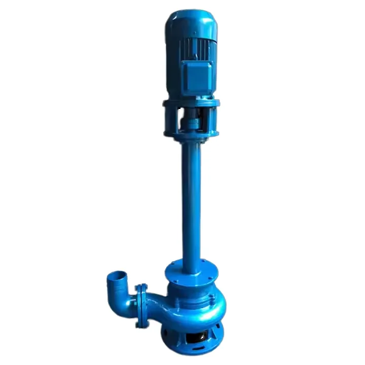 Stainless Steel Submersible Sewage Pump Explosion-Proof Vertical Long Shaft Acid Alkali High Temperature Resistant Pump HY