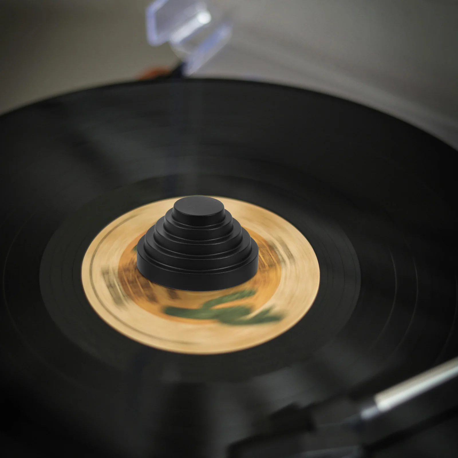 Universal 7 Inch Vinyl Turntable Stabilizer Record Weight Reduces Vibration Durable Decorative Disc Clamp For Audio Player