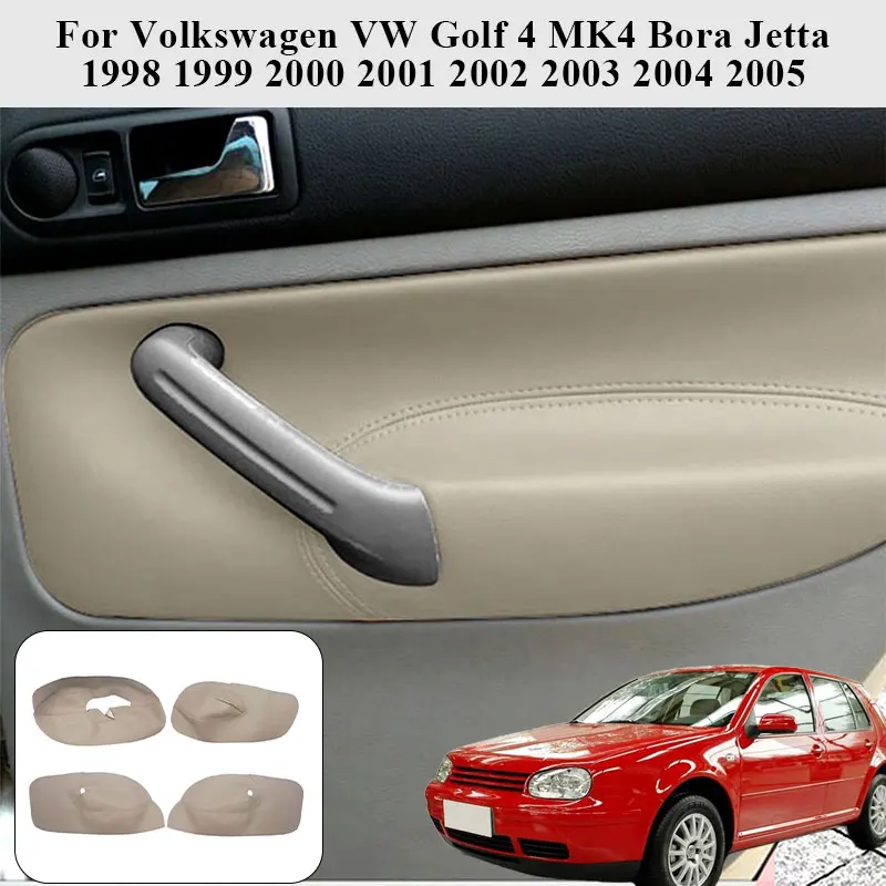 

Изготовленная на заказ кожаная панель подлокотника двери автомобиля из микрофибры, подходит для Volkswagen VW Golf 4 MK4 Bora Jetta 1998 1999 2000-2005, износостойкая