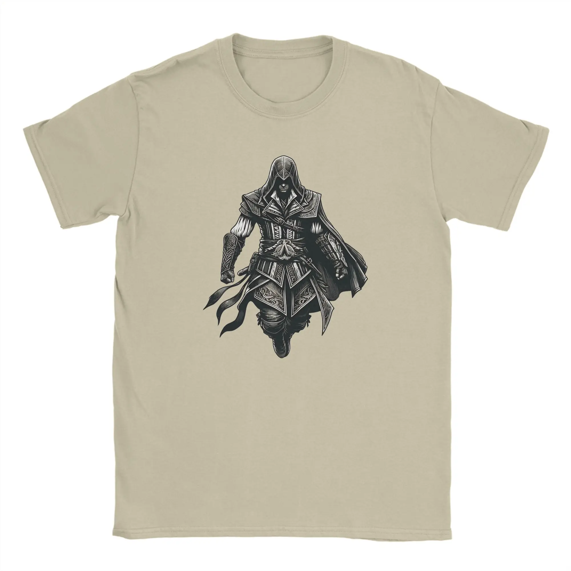 Men's Game A-Assassins Creed Shadows T Shirts  Cotton Tops Funny Short Sleeve Crew Neck Tees Gift Idea T-Shirts