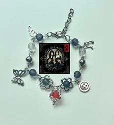 Red Velvet 'Chill Kill' inspired bracelet, y2k bracelet, kpop bracelet, kpop merch, reveluv kpop, red velvet bracelet, cute, cha