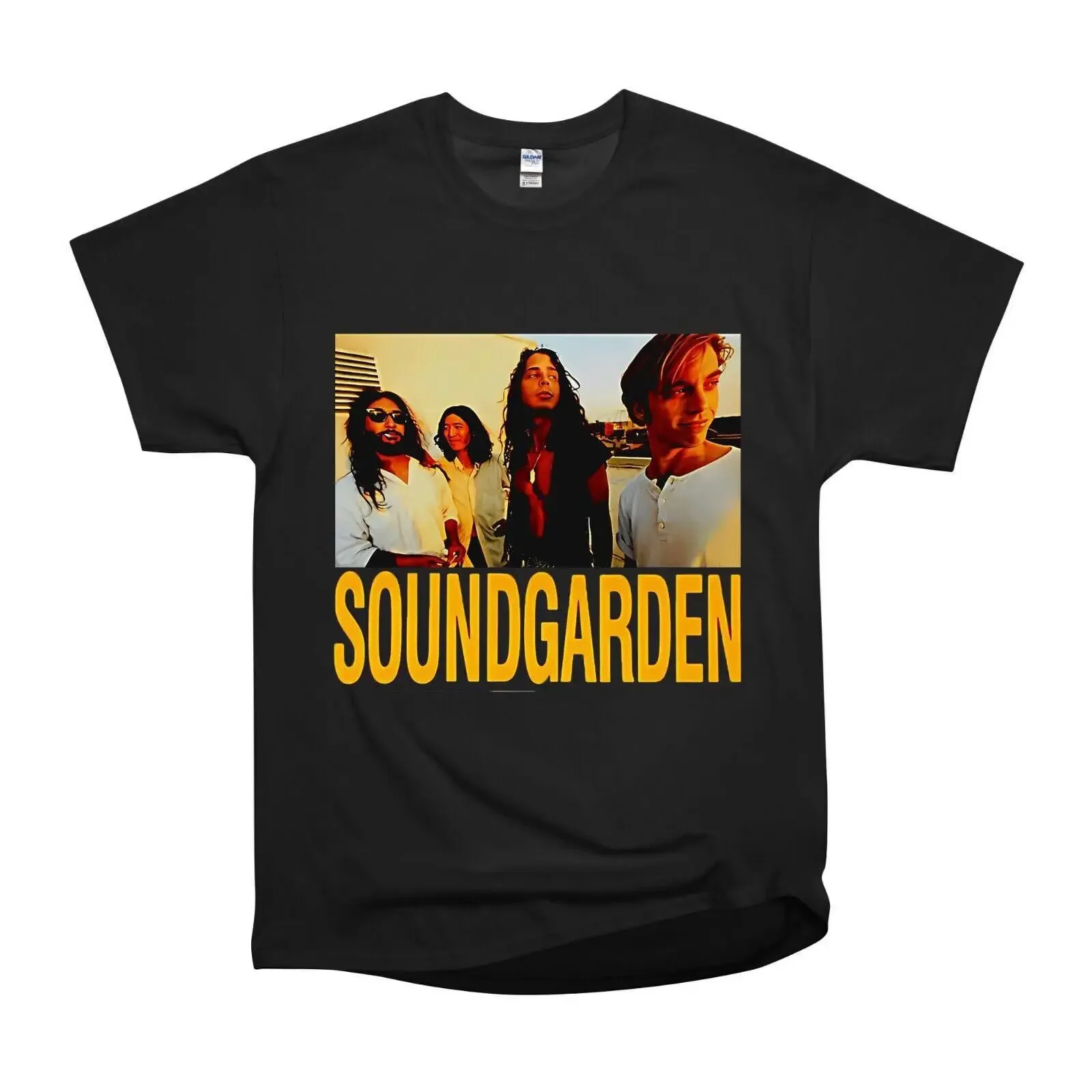 Gardon Sound Underground Music T Shirt NWT Size S 3XL Black vintage Washed Stylish Casual Slightly streetwear Soft graphic