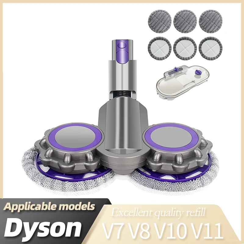 ملحق رأس ممسحة كهربائية لدايسون ، عصا لاسلكية ، أداة فرشاة مكنسة كهربائية ، فلتر خزان المياه بروس ، V7 ، V8 ، V10 ، V11 ، جديد ،