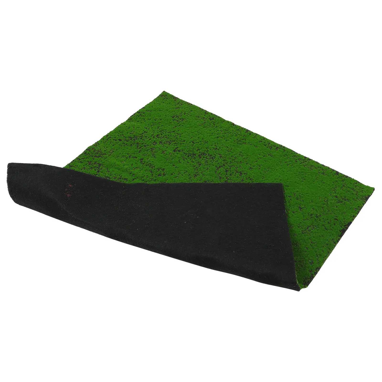 Artificial Moss Lawn Simulation Fake Green Plants Silk Cotton Material Lifelike Grass for Home Office Garden Decor