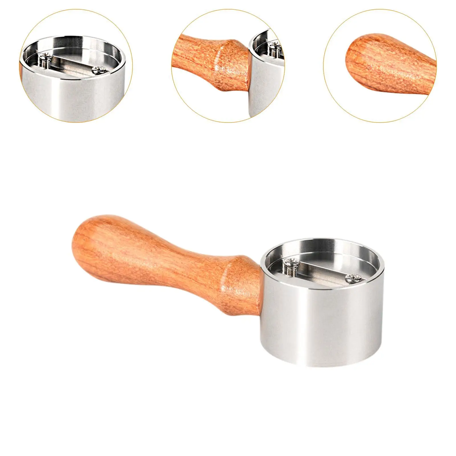 ملحقات القهوة بمقبض خشبي لـ Breville 840/870/878/875/880 رافعة بخار بديلة عالمية سهلة التنظيف