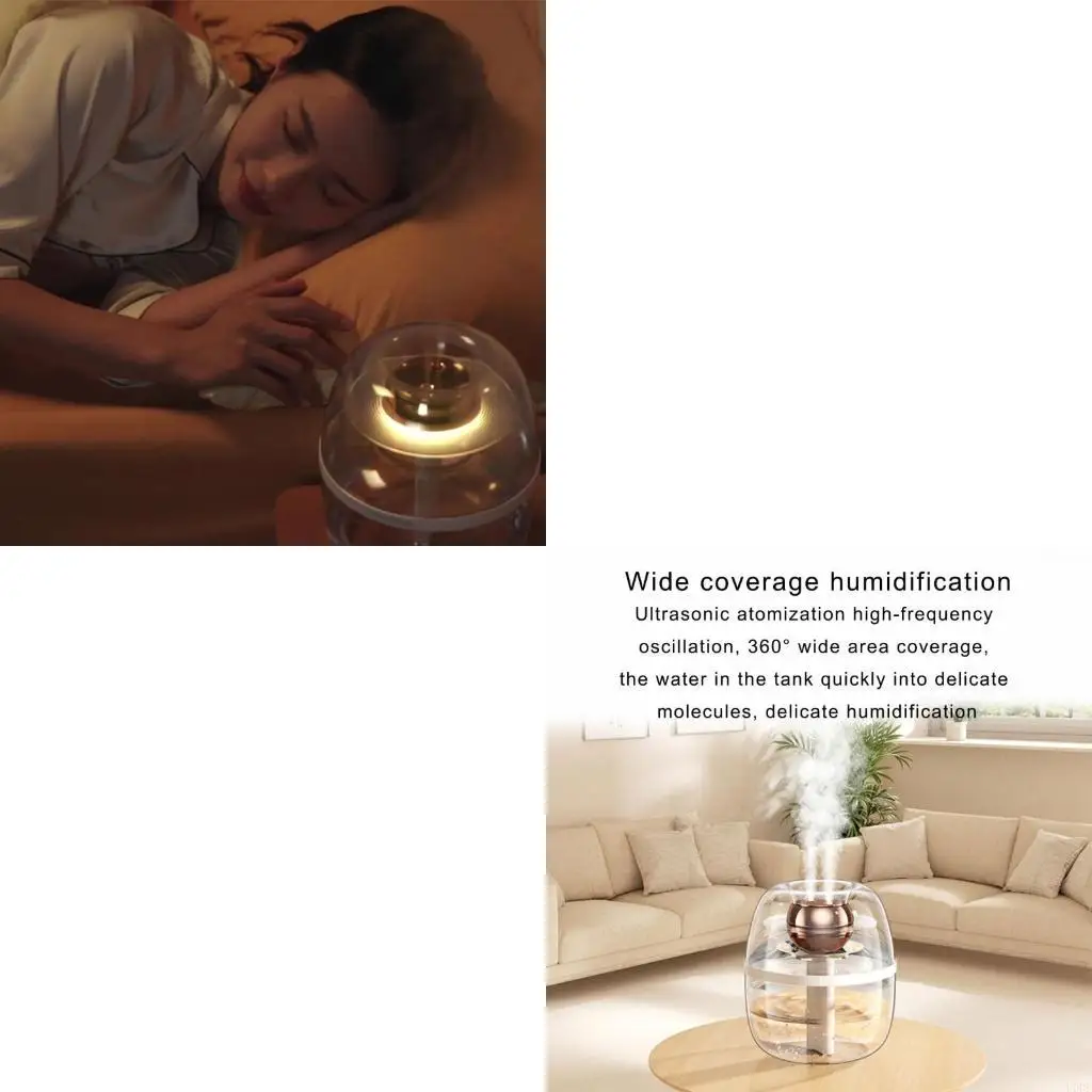 

Увлажнитель воздуха 3л для домашних очистителей воздуха USB C большой емкости с тяжелым туманом