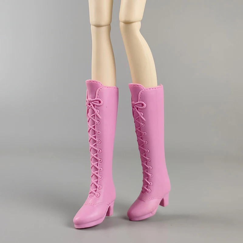 Fashion High Heel Shoes For Barbie Blythe Dolls 1/6 Fashion Boots For Licca Doll Mini Shoes For Momoko 1/6 BJD Doll Accessories