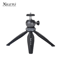 XILETU XS-20 Mini Tripod with Detachable Ball Head Desktop Tripod Stand for SLR Mirrorless Camera Smartphone Vlog Video Shooting